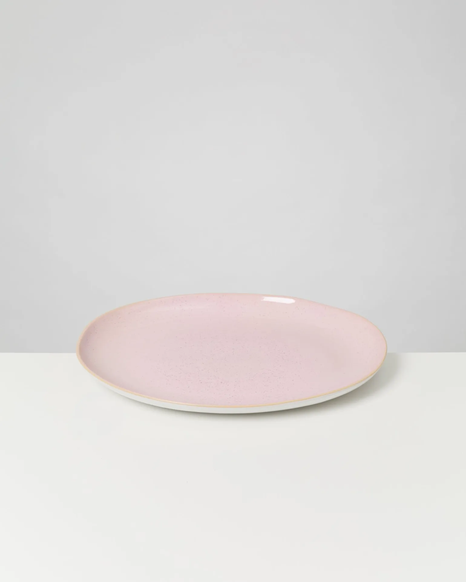 Areia Servierplatte L oval rosé