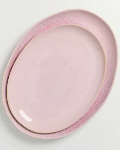 Areia Servierplatte L oval rosé