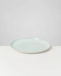 Areia Servierplatte L oval azur