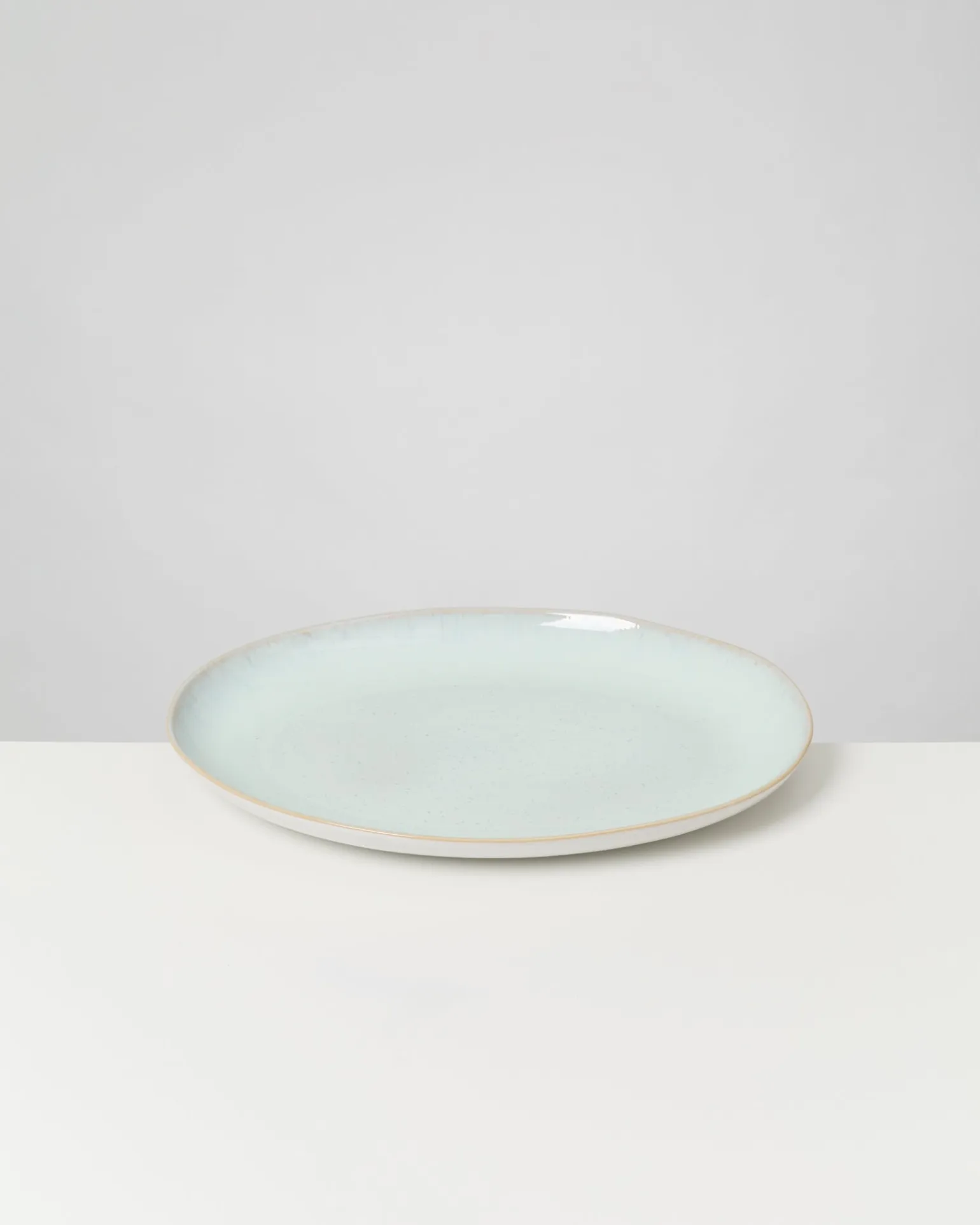Areia Servierplatte L oval azur