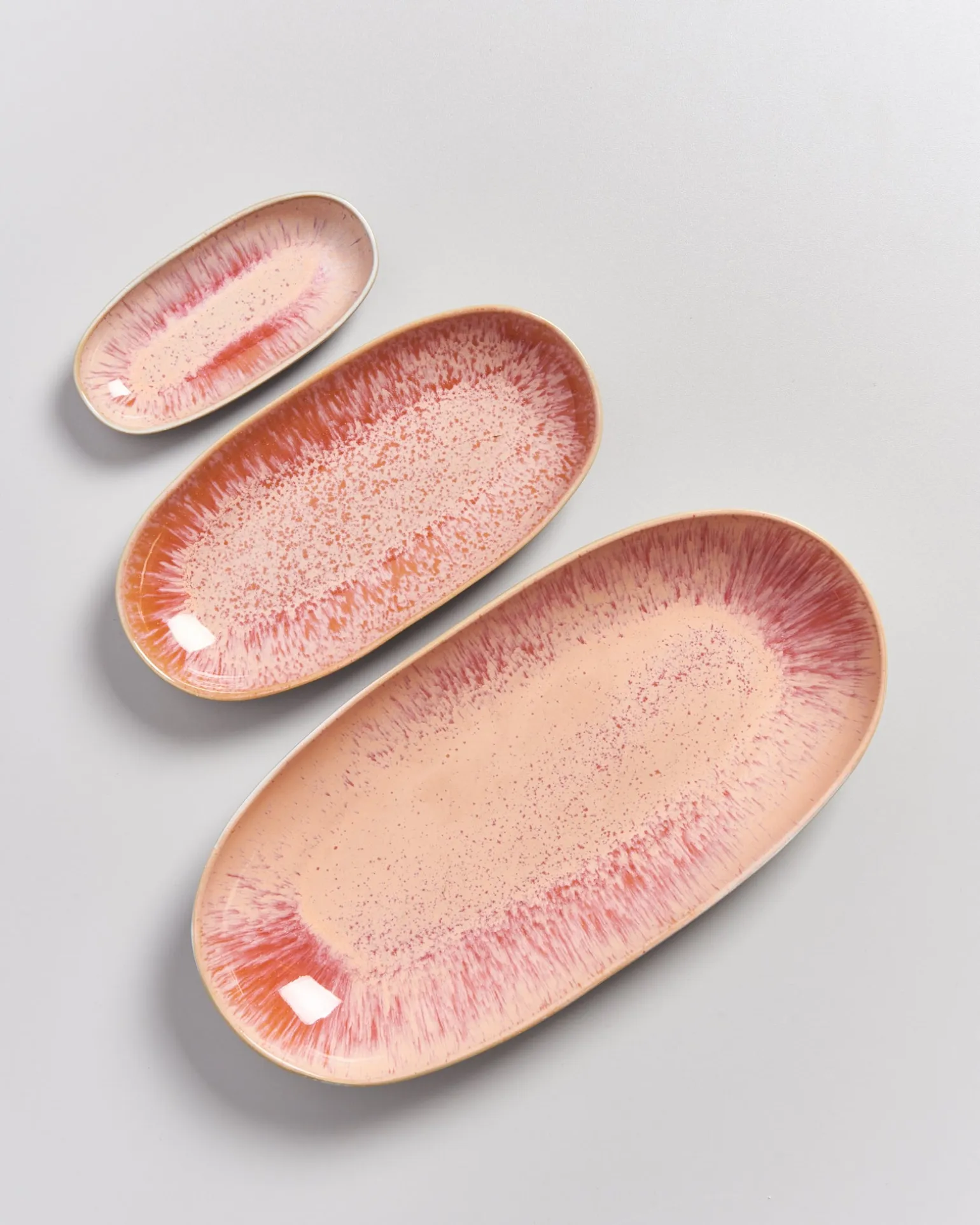 Areia Servierplatte L pink