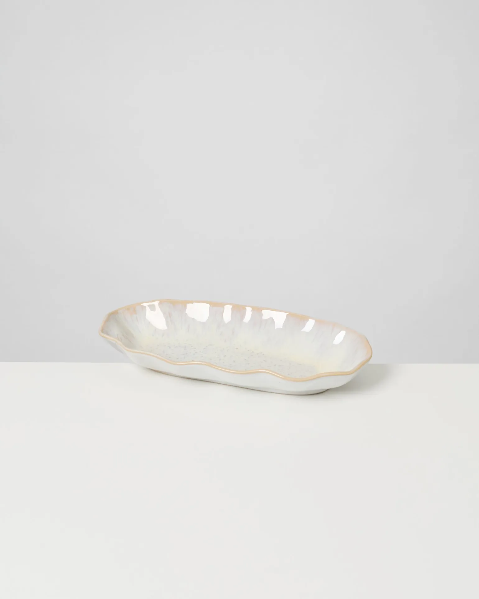 Areia Servierplatte M shell sand