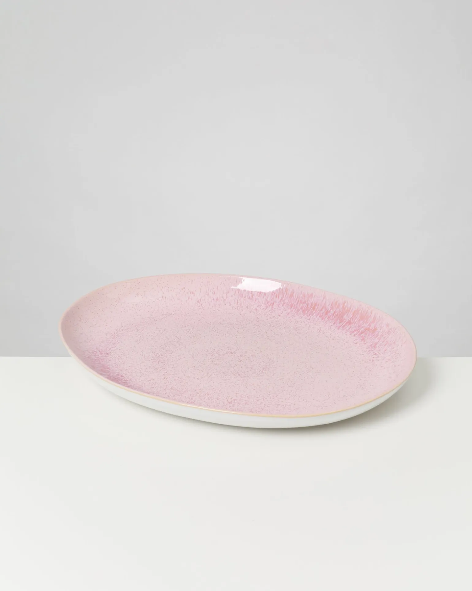 Areia Servierplatte XL oval rosé