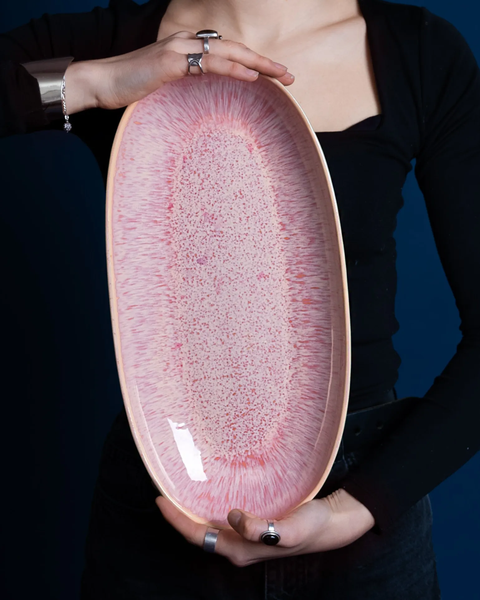 Areia Servierplatte XL pink