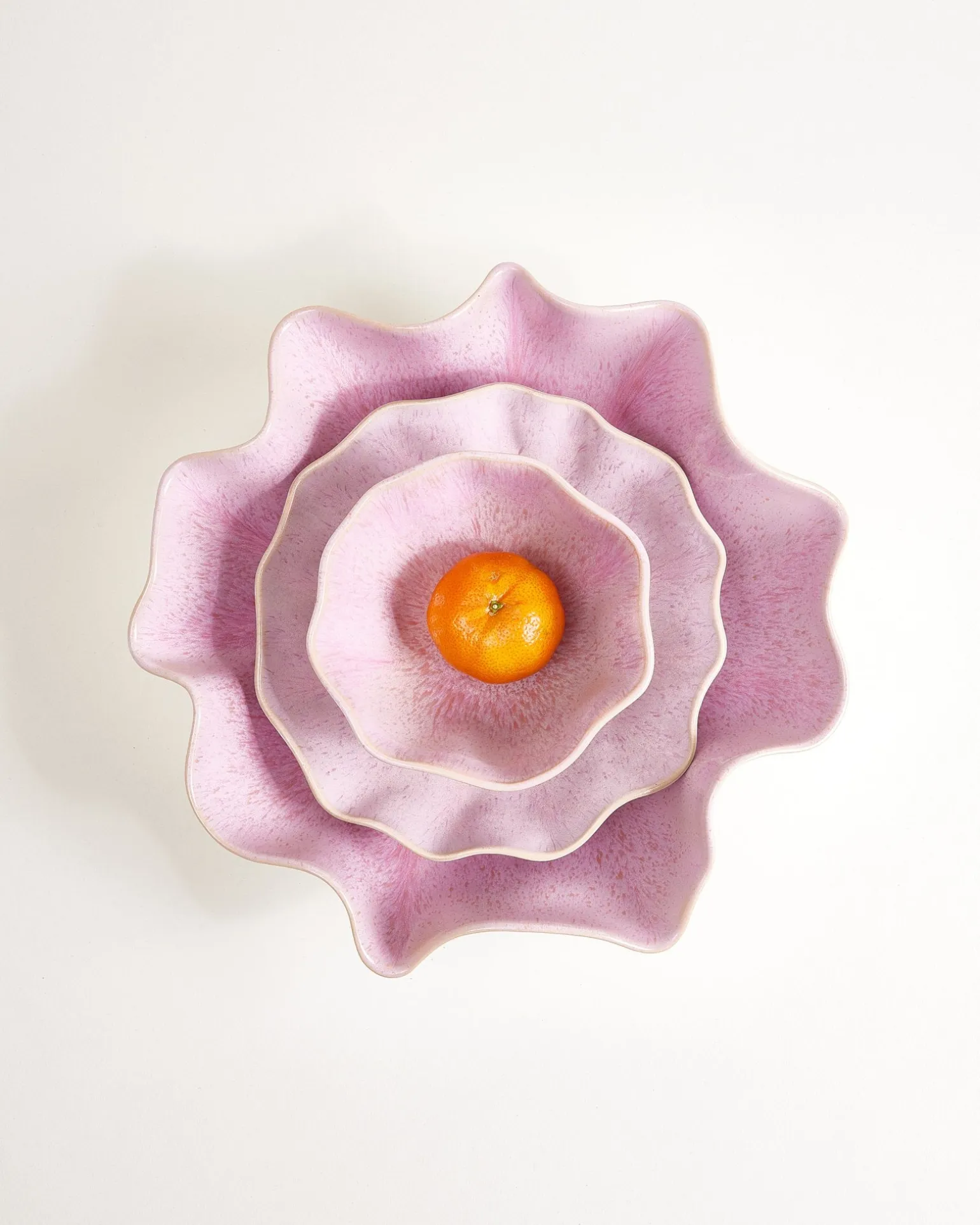 Areia Servierschale groß shell rosé