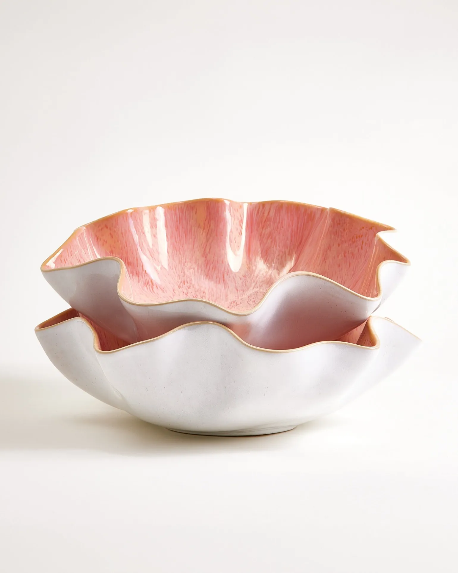 Areia Servierschale groß shell pink