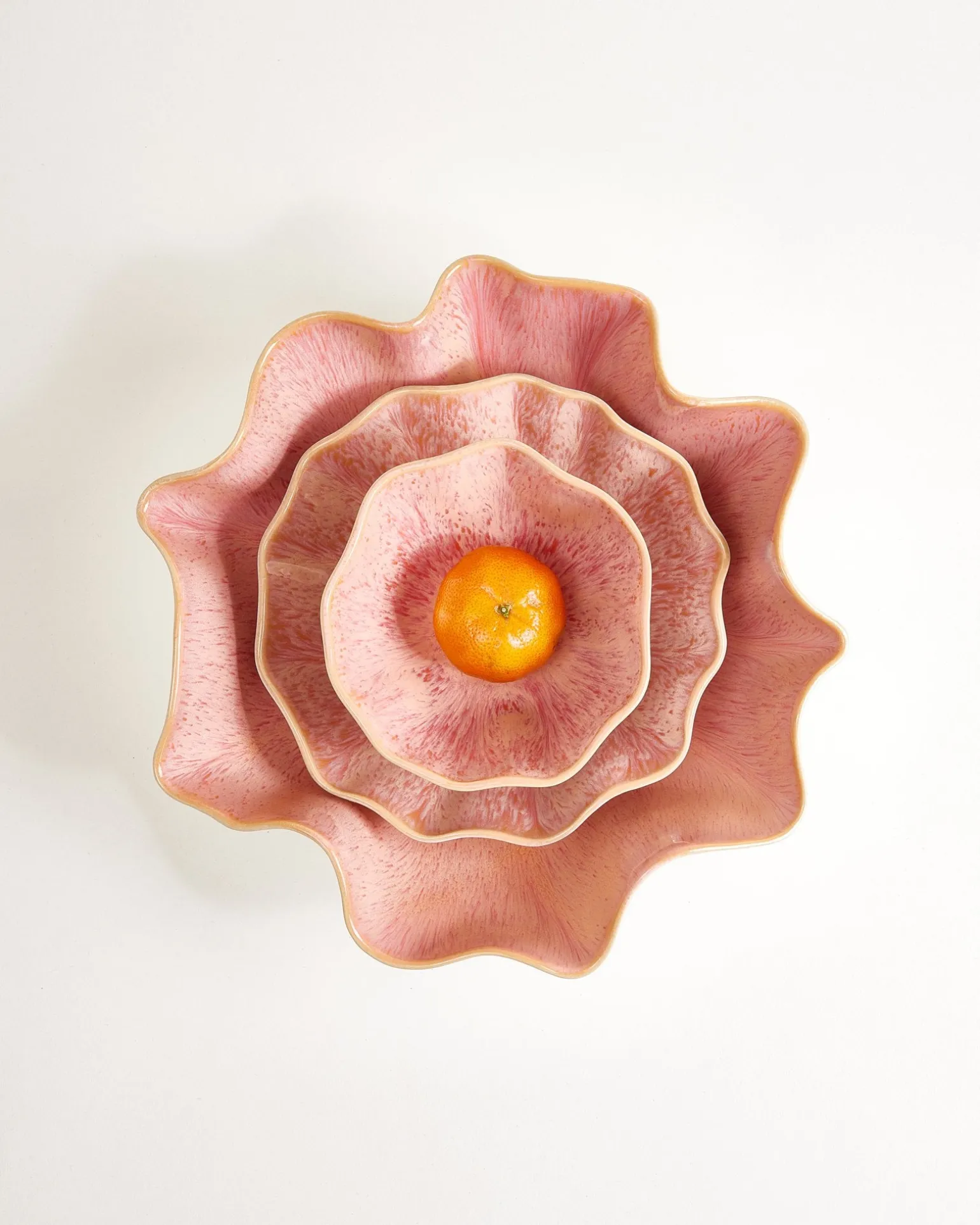 Areia Servierschale groß shell pink