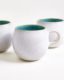 Areia Tasse groß aqua 4er-Set