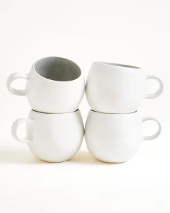Areia Tasse groß grau 4er-Set