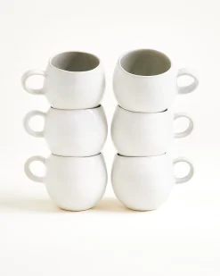 Areia Tasse klein grau 6er-Set
