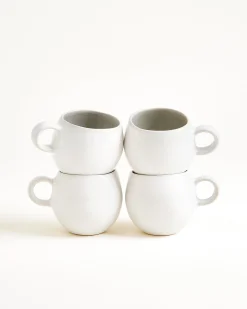 Areia Tasse klein grau 4er-Set