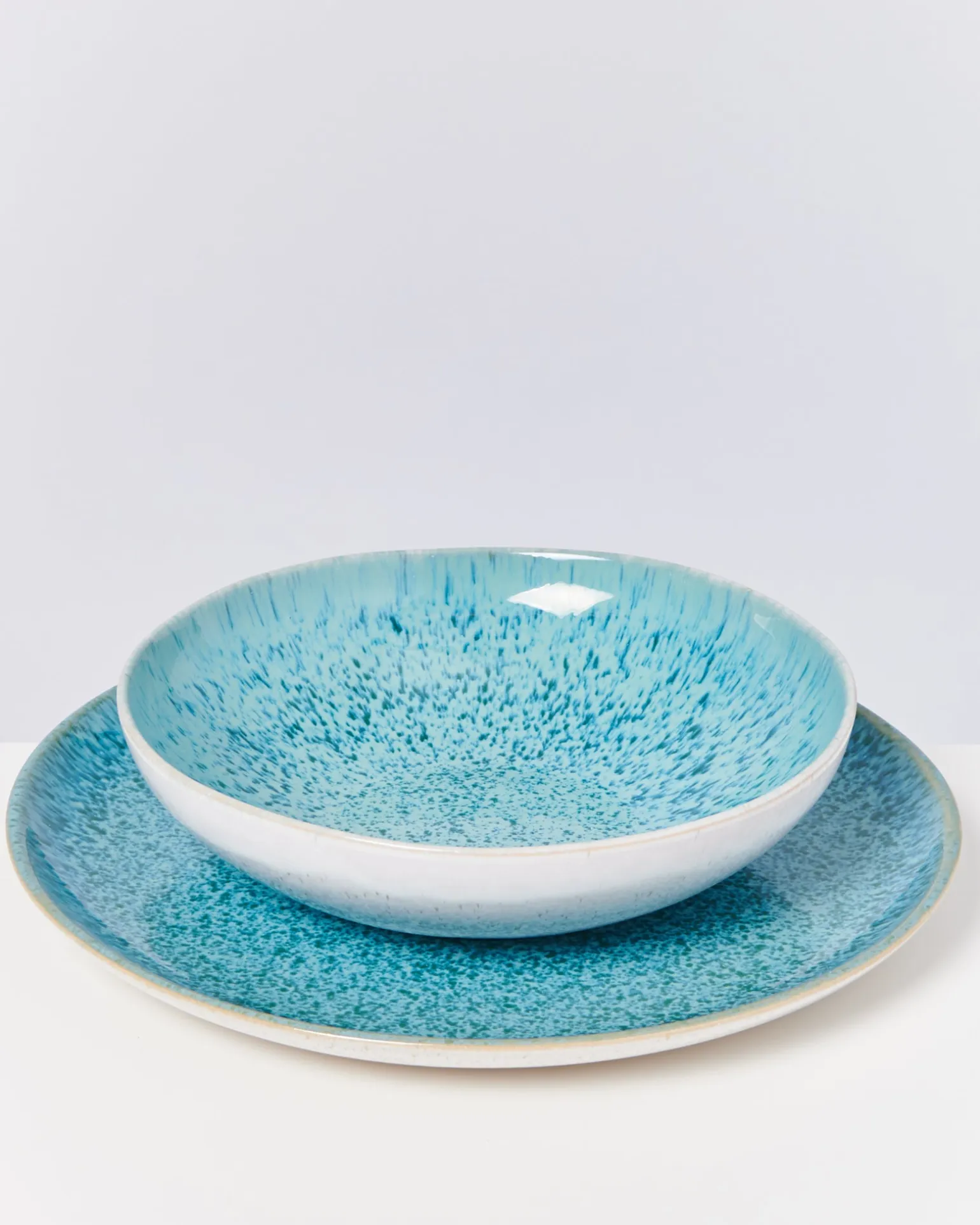 Areia Teller groß aqua