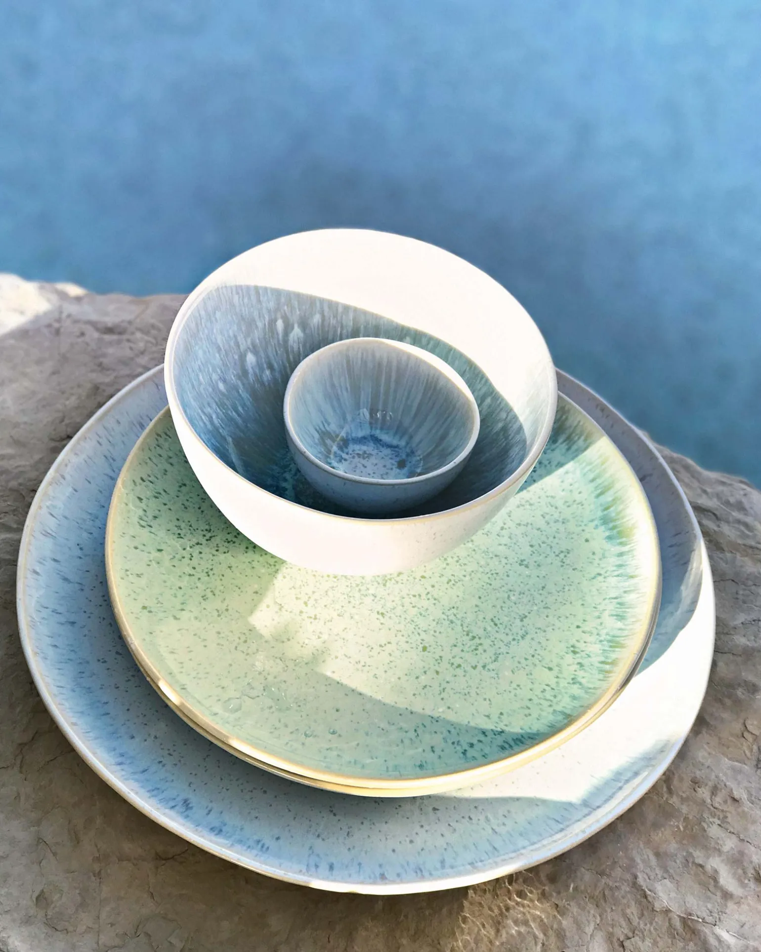 Areia Teller klein mint
