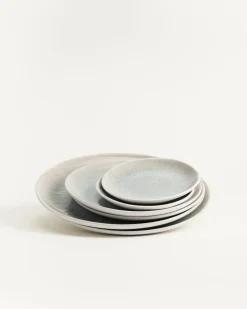 Areia Teller-Set grau 6-teilig