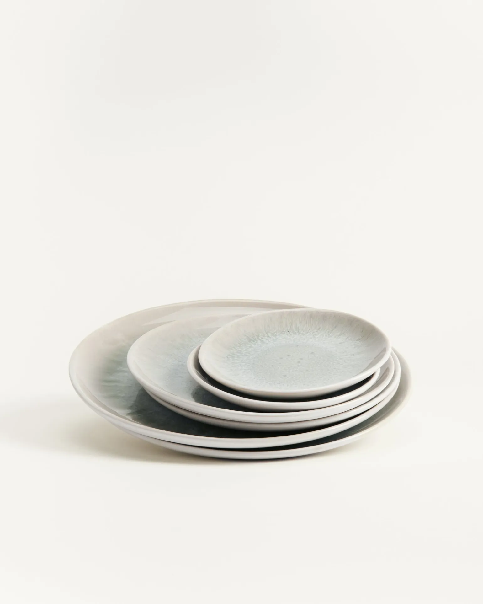 Areia Teller-Set grau 6-teilig