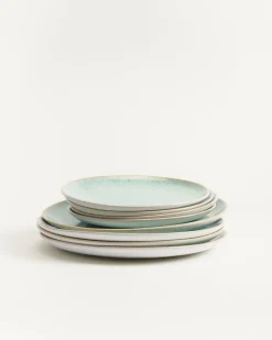 Areia Teller-Set mint 8-teilig