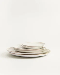 Areia Teller-Set sand 6-teilig