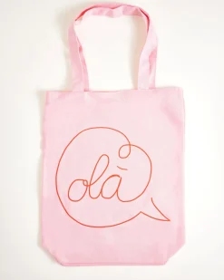 Beach Bag olá rosa