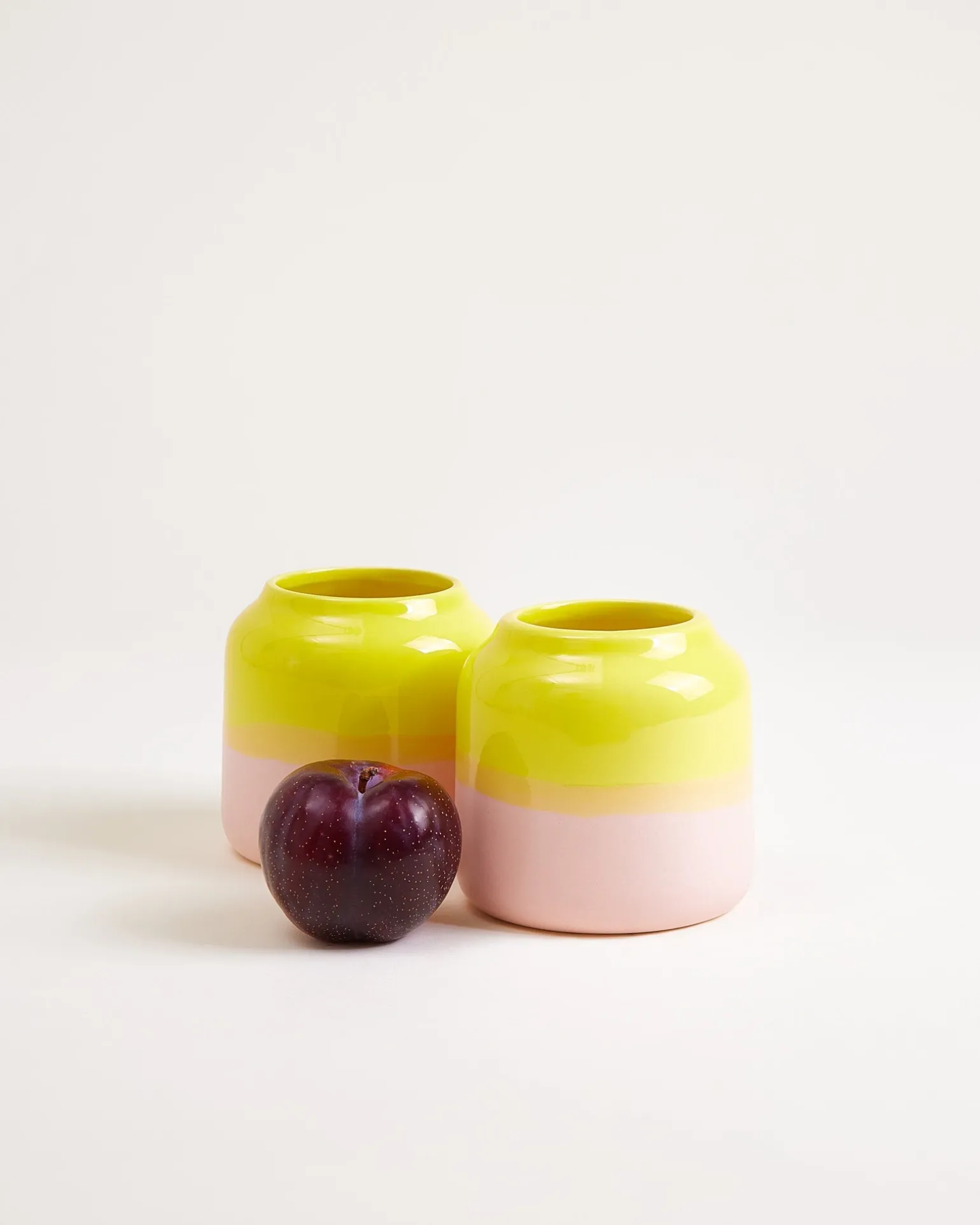 Bebé Vase S gelb rosé
