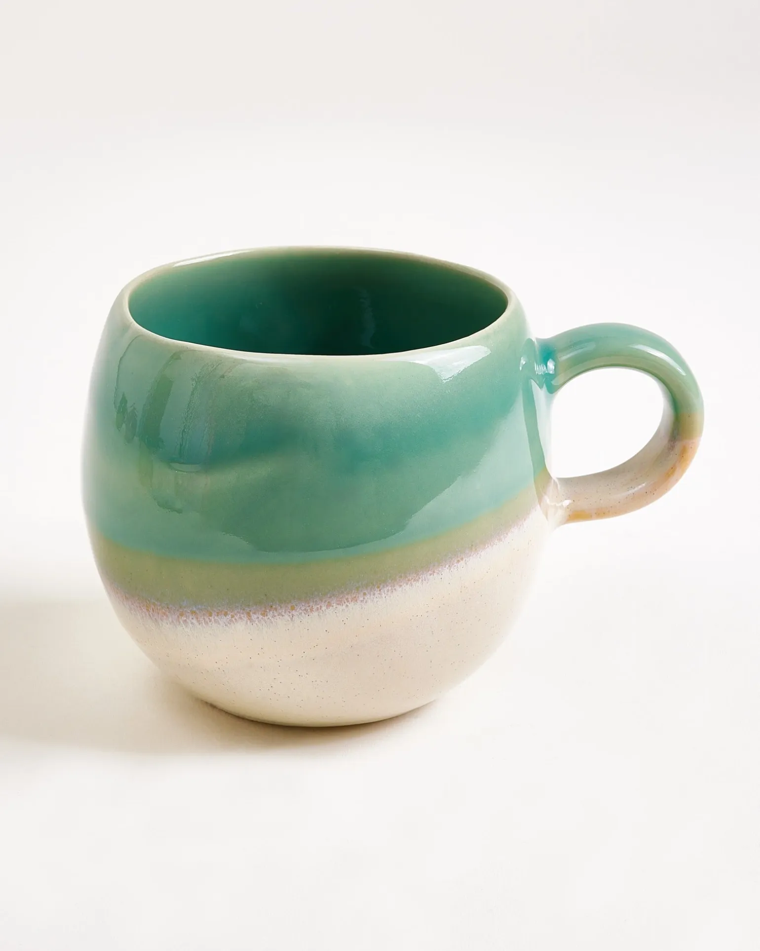 Bica Tasse groß hellgrün sand