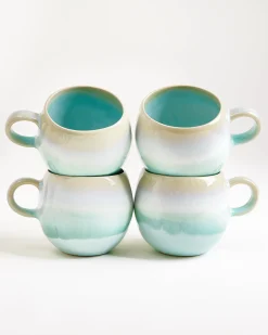 Bica Tasse groß mint 4er-Set