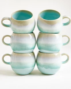 Bica Tasse groß mint 6er-Set