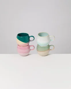 Bica Tasse groß mix 4er-Set