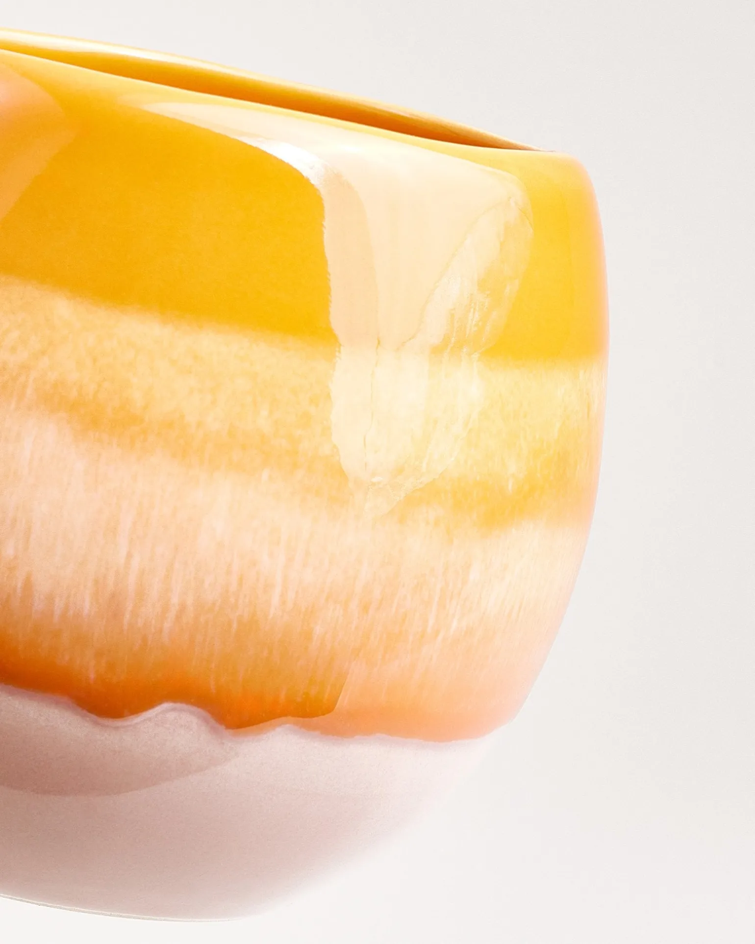 Bica Tasse groß orange