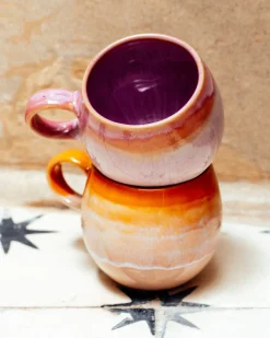 Bica Tasse groß orange