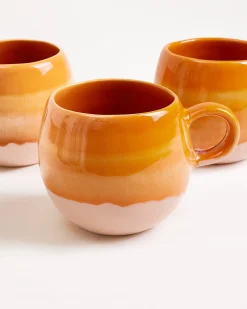 Bica Tasse groß orange 6er-Set