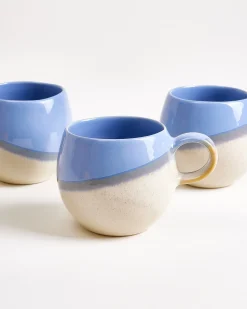 Bica Tasse klein cornflower sand 6er-Set