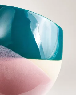 Bica Tasse klein dunkelgrün sand rosa