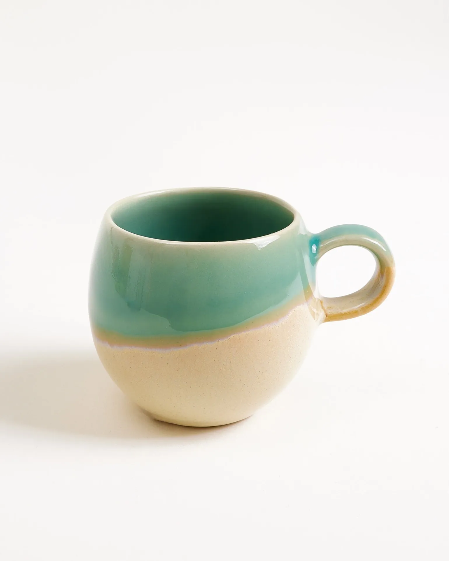 Bica Tasse klein hellgrün sand