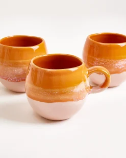 Bica Tasse klein orange 6er-Set