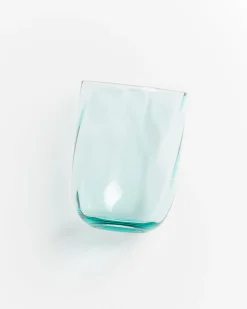 Calma Glas groß swirl grün