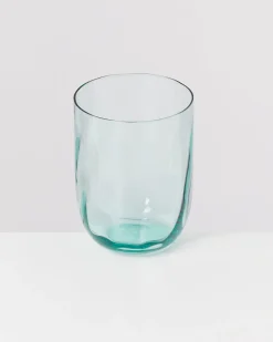 Calma Glas groß swirl grün 4er-Set