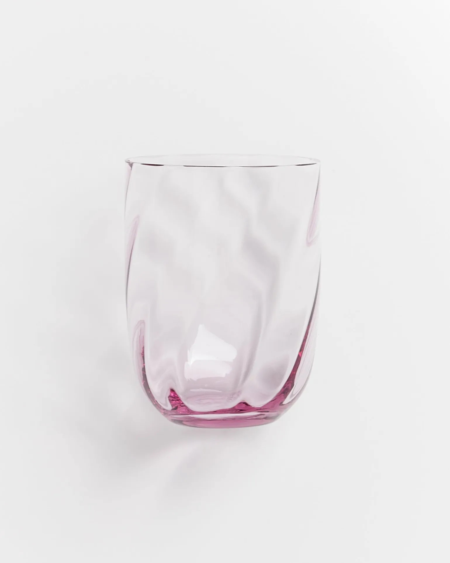 Calma Glas groß swirl lila