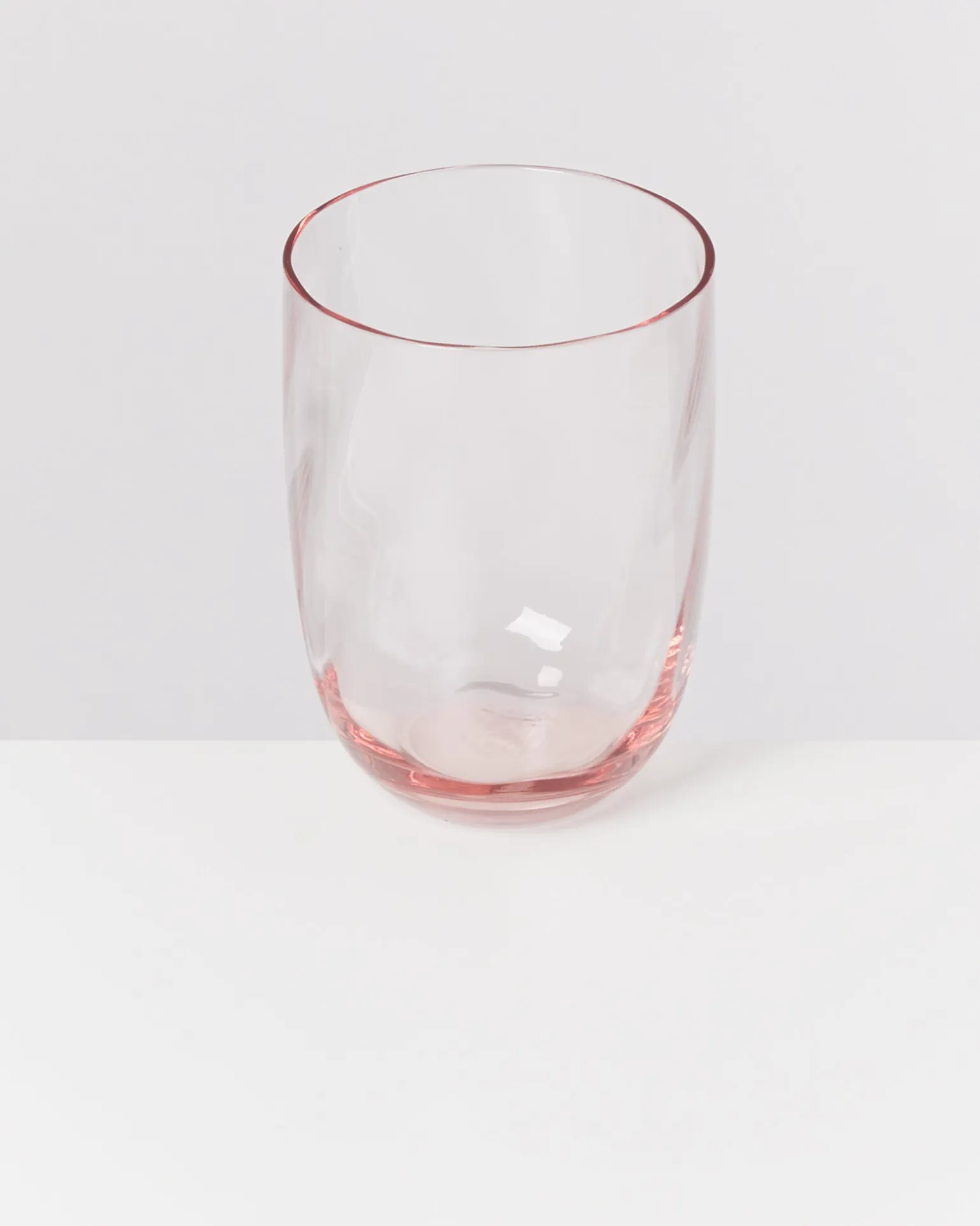 Calma Glas groß swirl rosé 4er-Set