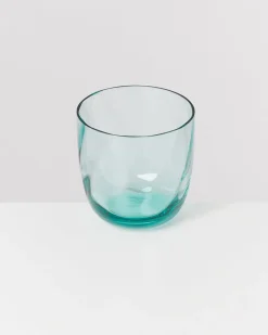 Calma Glas klein swirl grün 6er-Set