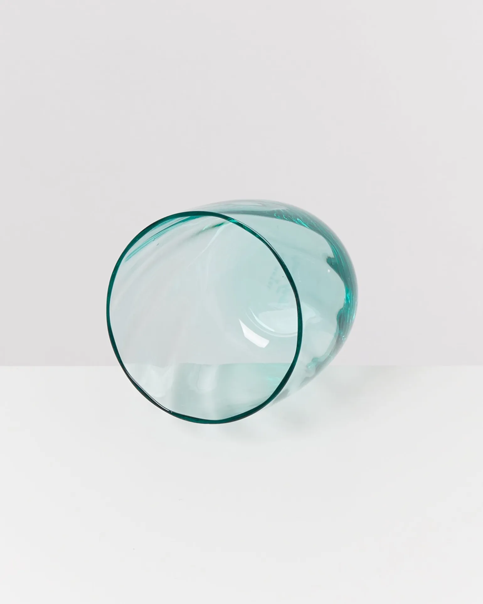 Calma Glas klein swirl grün 6er-Set