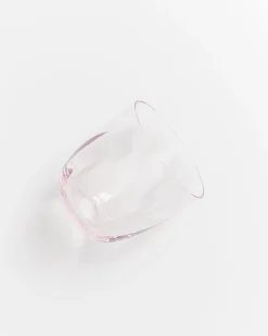 Calma Glas klein swirl rosé