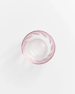 Calma Glas klein swirl rosé