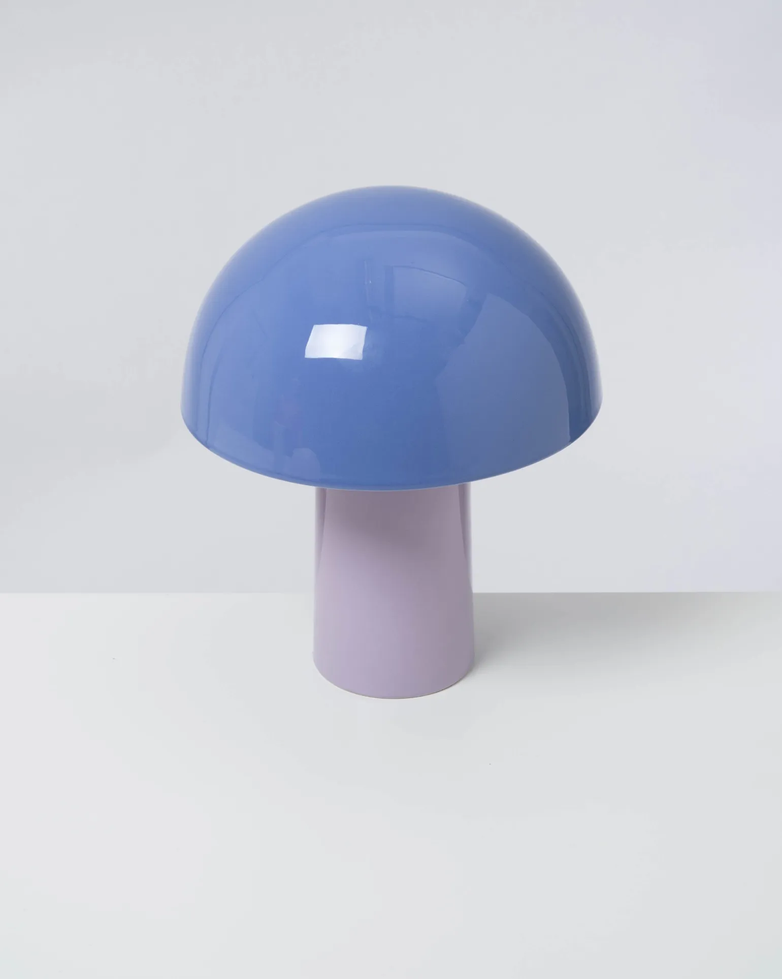 Cogumelo Keramiklampe cornflower lila