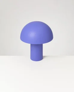 Cogumelo Keramiklampe dunkelblau
