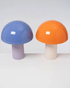 Cogumelo Keramiklampe orange sand