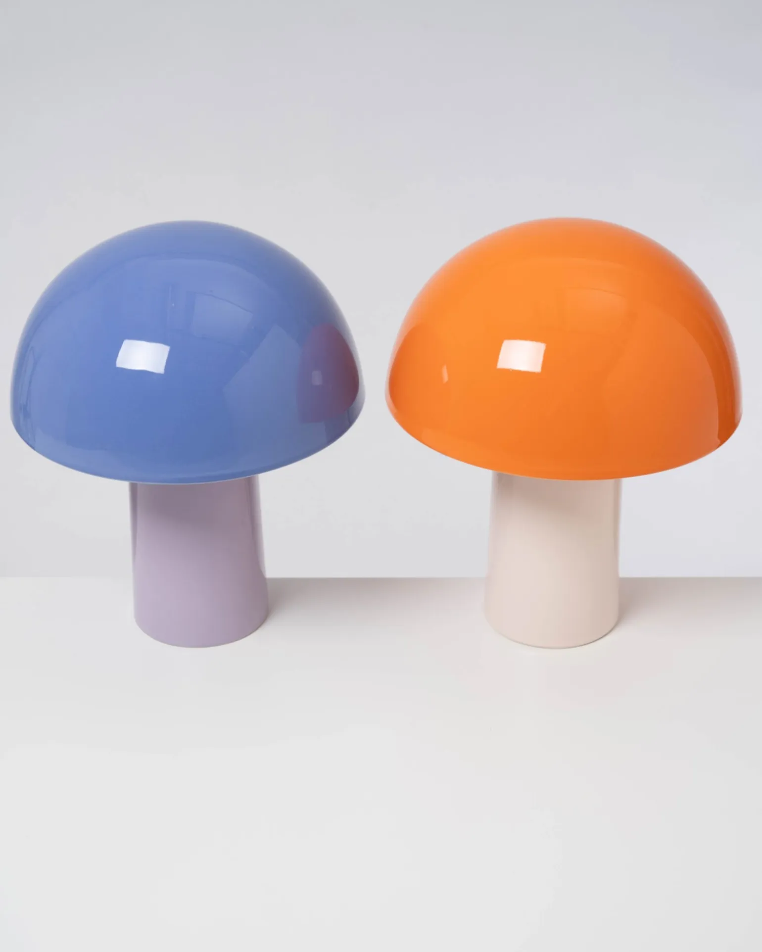 Cogumelo Keramiklampe orange sand