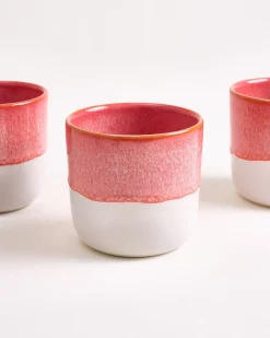 Coimbra Becher groß pink 6er-Set