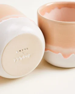 Coimbra Becher klein apricot 4er-Set
