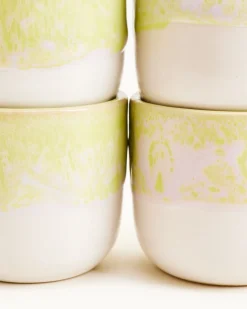 Coimbra Becher klein lime 6er-Set
