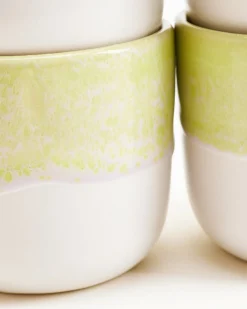 Coimbra Becher klein lime 4er-Set